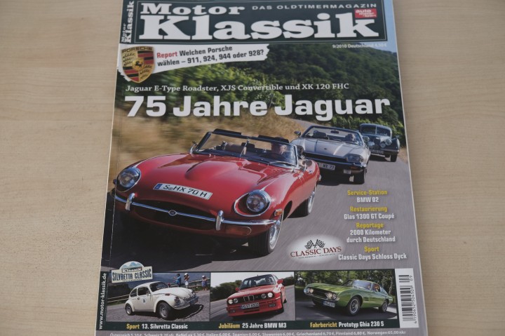 Deckblatt Motor Klassik (09/2010)
